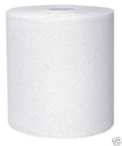 50606 6PK White 8 x 600 Kleenex Hard Roll Paper Towel  