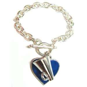  Megaphone with Blue Heart Chain Bracelet (Brand New 