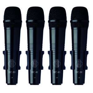   STC 80 QUAD four pack of dynamic microphones Musical Instruments