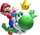 Mario Galaxy Yoshi Giant Wall Decals Stickers Nintendo Wii Removable 