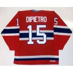  Paul Dipietro Montreal Canadiens Ccm 1993 Cup Jersey 