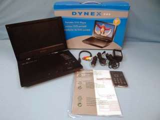 Enjoy your favorite movies on the go with this Dynex™ portable DVD 
