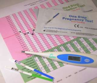  THERMOMETER + OVULATION/PREGNANCY TESTS + CHART 5060213044241  