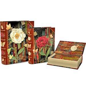  Punch Studio Floral Nesting Book Boxes