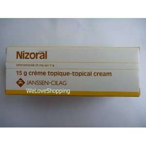  15g Nizoral Cream Anti Fungi and Yeasts At Skin. Exp 12 