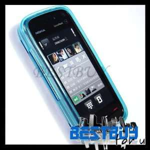   Back soft case cover skin for Nokia xpress music 5800 Electronics