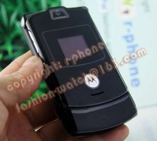 Motorola RAZR V3 ATT Mobile Cell Cellular Phone GSM Quadband Unlocked 