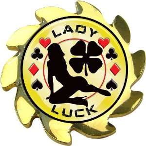   Shadow Spinners Lady Luck   Gold Spinner Card Cover: Sports & Outdoors