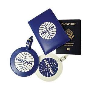 Pan Am Passport Cover and Luggage Tags   Travel Accessories (Set of 2)