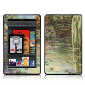 Giverny Design Protective Decal Skin Sticker for  Kindle Fire (7 