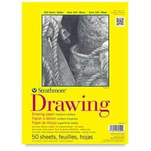  Strathmore 300 Series Drawing Pads   11 x 14, Drawing Pad 