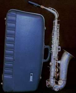1970 Conn Silver Alto Saxophone N107957 With Case  