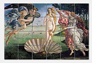 The Birth of Venus by Sandro Botticelli   this beautiful mural is 