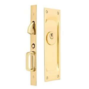    Emtek 2103 Keyed Pocket Door Mortise Lock: Home Improvement
