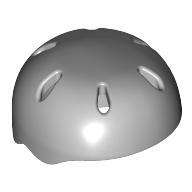 LeGo Light Bluish Gray Skateboard Minifig Sports Helmet w/ Holes NEW 