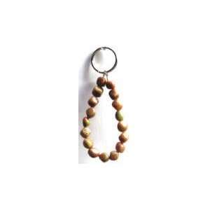 Prayer Beads Jasper Gemstone Beaded Keychain