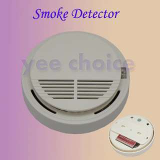 smoke detector will send alert message to the main unit control panel 