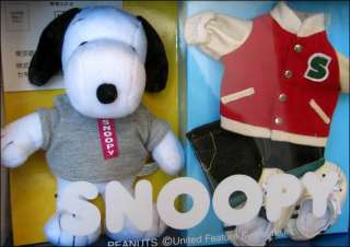 Snoopy Collection Plush Doll Figure Shoes Jacket Shorts  