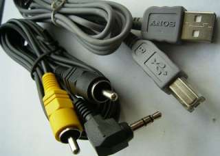 SONY USB/POWER CRADLE UC TA AV/USB CABLE FOR DSC T1  
