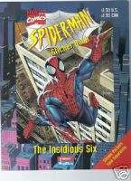 Marvel Universe Spider Man Insidious Six Sticker Album + Stk Card Set 