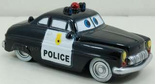 Pixar Cars Police Sheriff Diecast Pull Back Car  