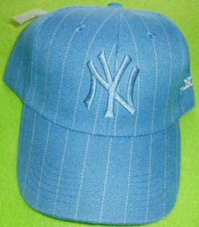 NEW YORK YANKEES BASEBALL CAP HAT BLUE ADJUSTABLE NEW  