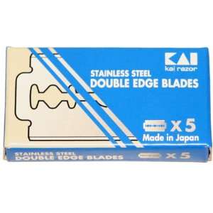   Kai Stainless Steel Double Edge Razor Blades