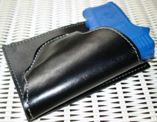LEATHER POCKET WALLET HOLSTER FOR TAURUS TCP 380 & PT 22/25   CARDINI 