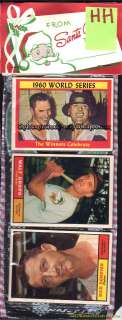 1961 Topps MICKEY MANTLE &MORE STARS Christmas XMAS Cello Rack Packs 