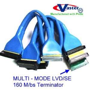   Drive Round Ultra a3 LVD 160 M/bs SCSI Internal Cable with Terminator