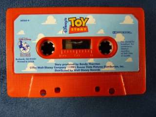 Disney Toy Story Read Along Book With Cassette Tape  