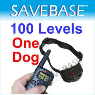 LCD Electric Shock Collar 2 Dog Training Remote Control  