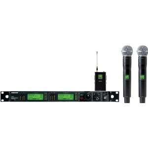  Shure UR124D+/SM58 Wireless Microphone System Electronics