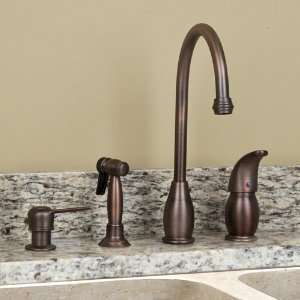  Beckham Single Handle Widespread Faucet with Hand Spray 