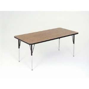  Quick Ship: Small Rectangular Activity Table with Short Legs Size 