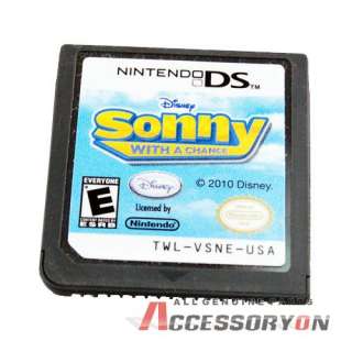 Nintendo DS DSI 3DS GAME Sonny with a Chance USA 2010  