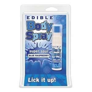  Edible Body Spray Blue Raspberry