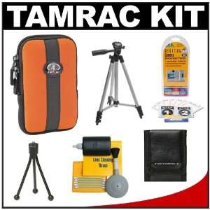  Tamrac 3814 Neos Digital 14 Camera Bag (Rust) + Tripod 