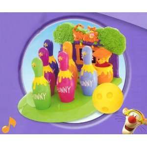   Friends Tigger & Pooh Hundred Acre Animated Bowling Set: Toys & Games