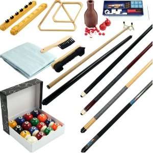  32 piece Billiards Accessories Kit for your Pool Table 