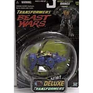  Transformers Transmetals Fox Blue Rhinox Transformer Action Figure 
