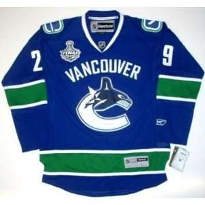 Aaron Rome Vancouver Canucks Stanley Cup Jersey 11   Small  