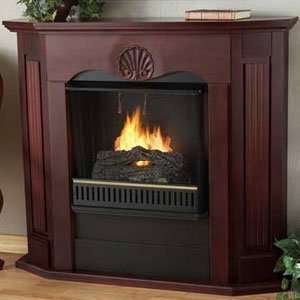  Real Flame Athena Indoor Ventless Fireplace   Mahogany 