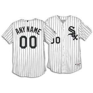  White Sox Majestic MLB Custom Authentic Home Jersey   Men 