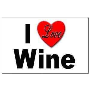 I Love Wine California Mini Poster Print by  