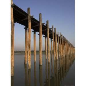 Lake, U Beins Bridge, the Longest Teak Span Bridge in the World 