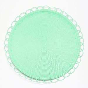  Chelsea Round Woven Placemat S/4